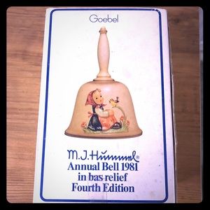 M J Hummel 1981 4th Edition Annual Bell